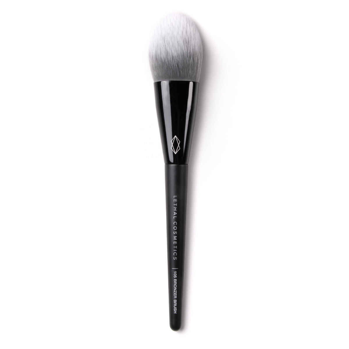 105 Bronzlaştırıcı (Bronzer) Fırçası - Vegan Fırça Ekstra yumuşak büyük yüz fırçası. Sert geçişler veya düzensizlik olmadan bronzlaştırıcı uygulamak için