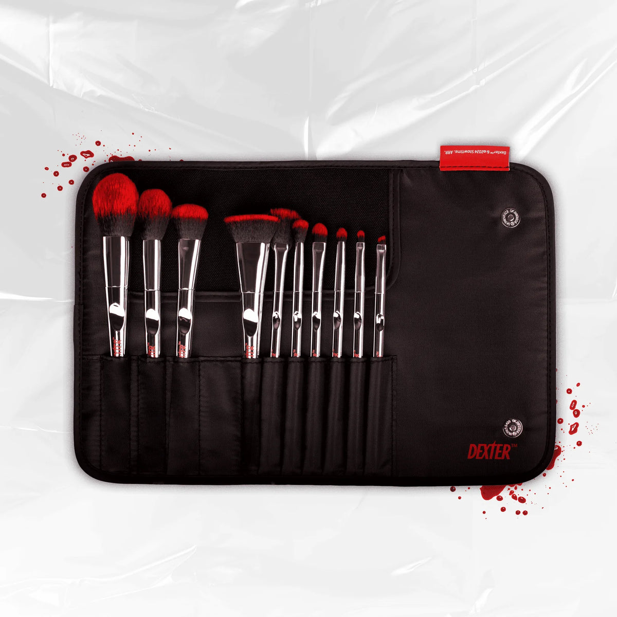 Kill Tools 10 Parça Vegan Fırça Seti - Vegan Fırça Kılıf içinde